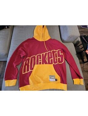 Mitchell And Ness Vintage Hoodie Houston Rockets 3XL